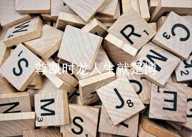 尊凯时龙人生就是博